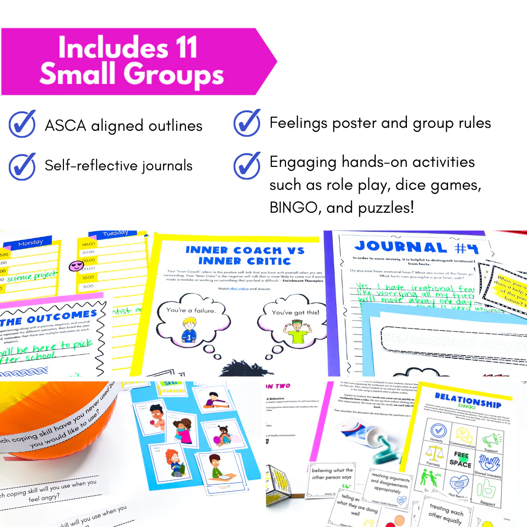 Middle School Counseling Curriculum Counseling Lesson Plans - Image 7