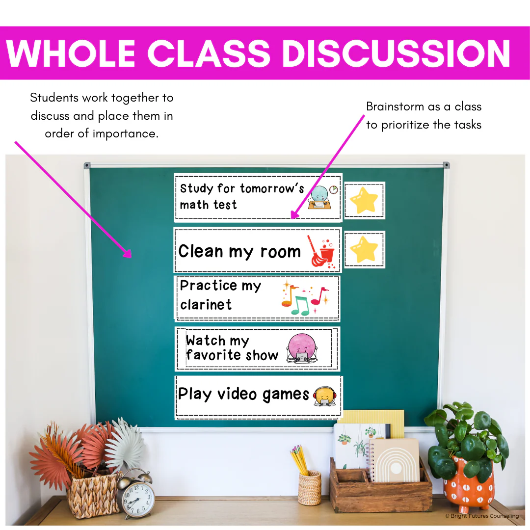 Executive Functioning Lesson Plans for Middle School Study Skills & Counseling - Image 9