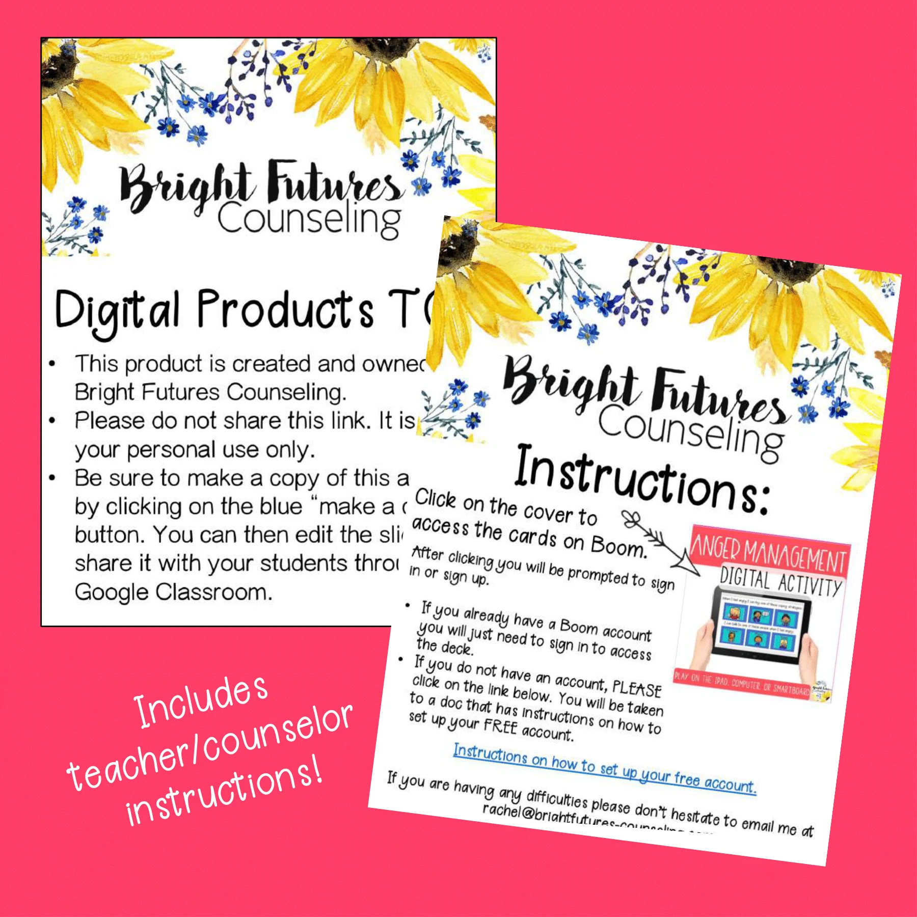 Anger Management Digital Activity with Editable Google & Boom Cards Version - Image 8