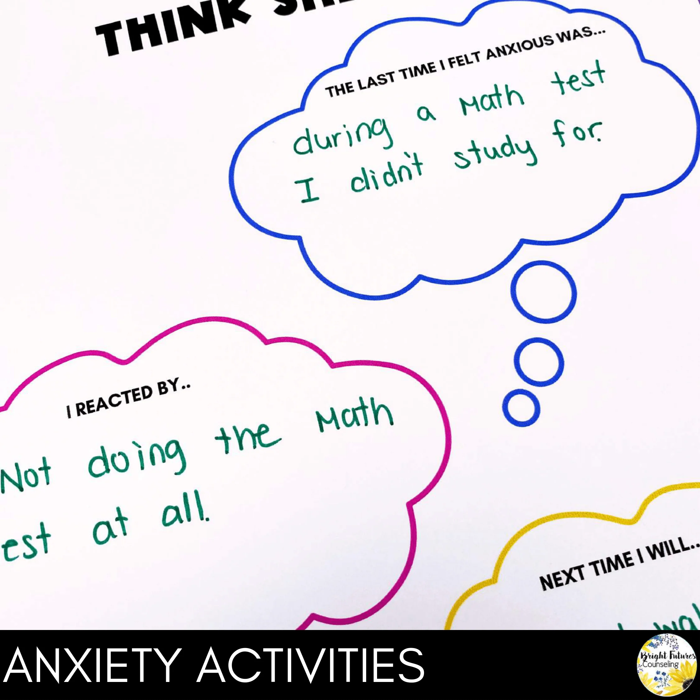 Anxiety & Worry Individual Counseling Curriculum | Coping Skills and Strategies - Image 10
