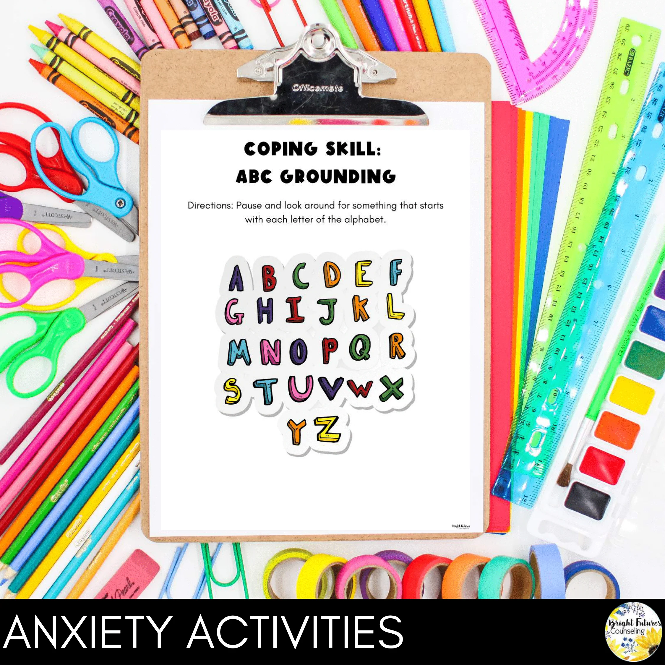 Anxiety & Worry Individual Counseling Curriculum | Coping Skills and Strategies - Image 9