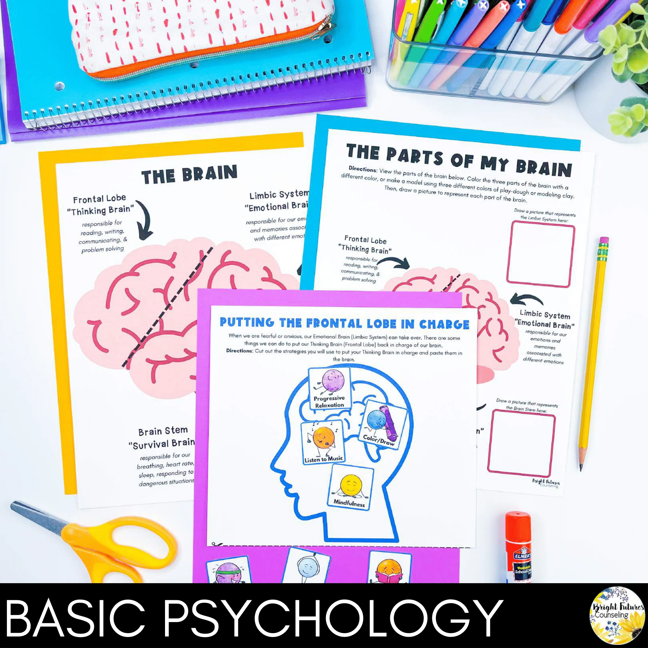Anxiety Management and Coping Skills SEL Classroom Lesson for School Counseling - Image 6