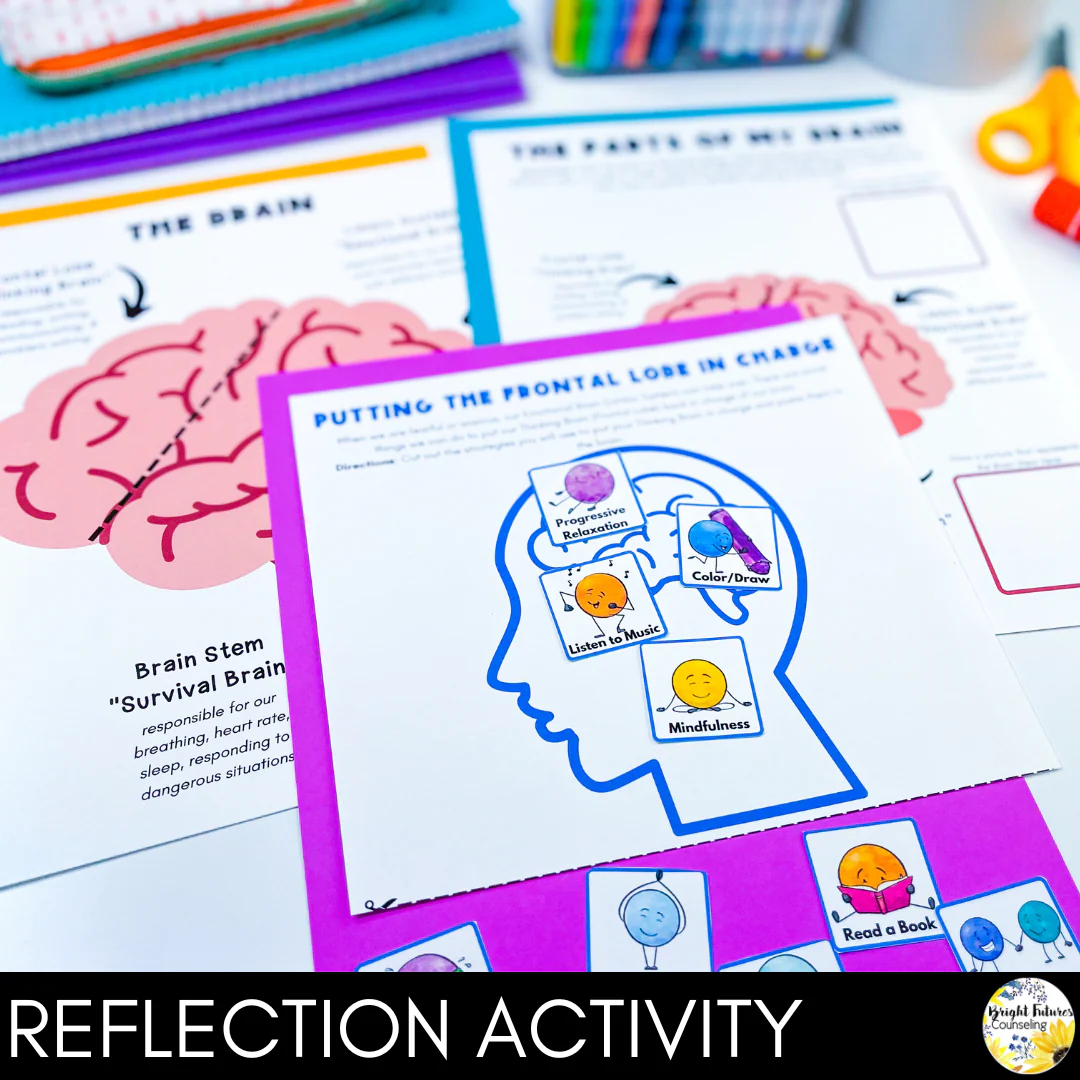 Anxiety Management and Coping Skills SEL Classroom Lesson for School Counseling - Image 7