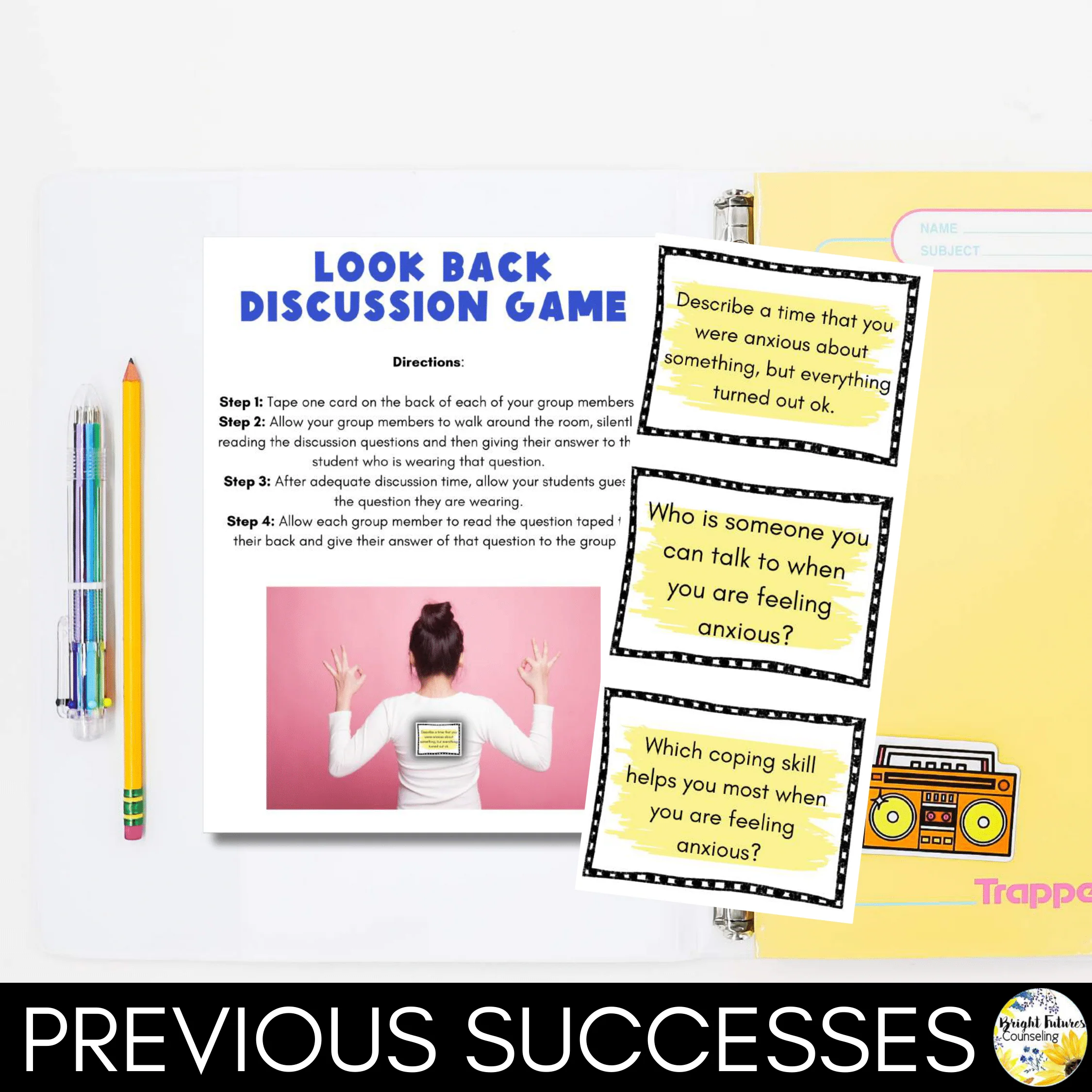 Middle School Anxiety and Test Anxiety Counseling Group | Anxiety Coping Skills - Image 17