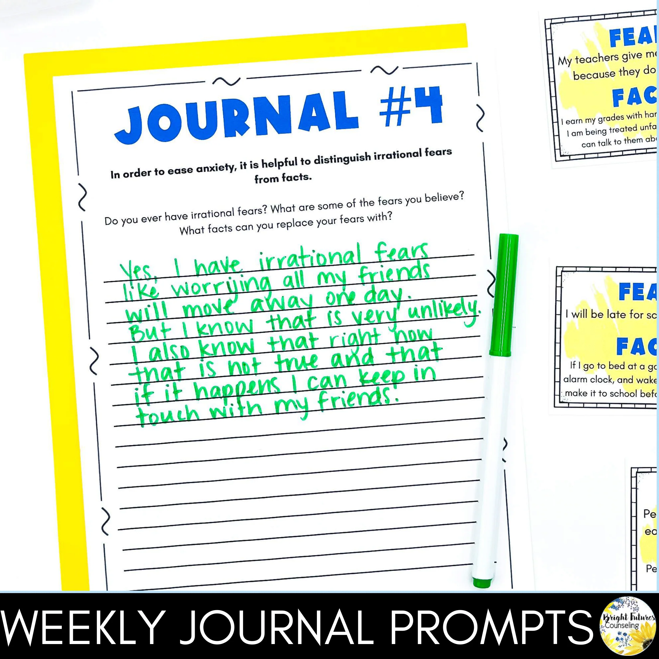 Middle School Anxiety and Test Anxiety Counseling Group | Anxiety Coping Skills - Image 21