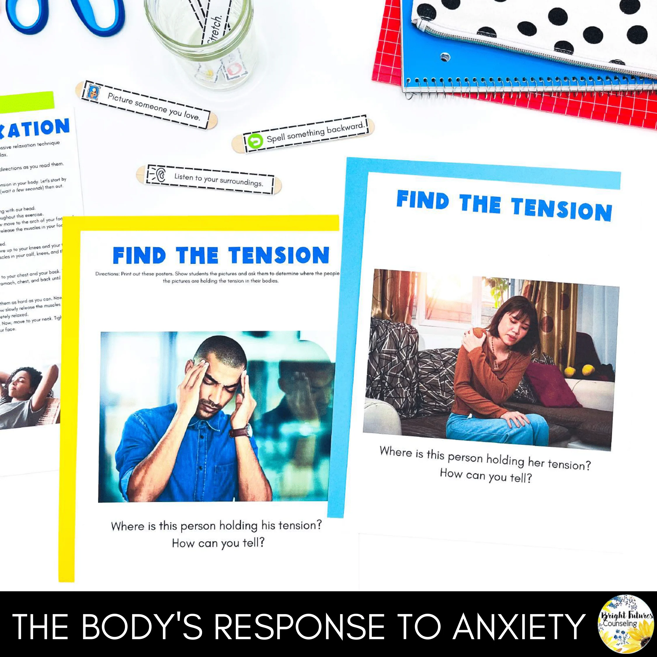 Middle School Anxiety and Test Anxiety Counseling Group | Anxiety Coping Skills - Image 9