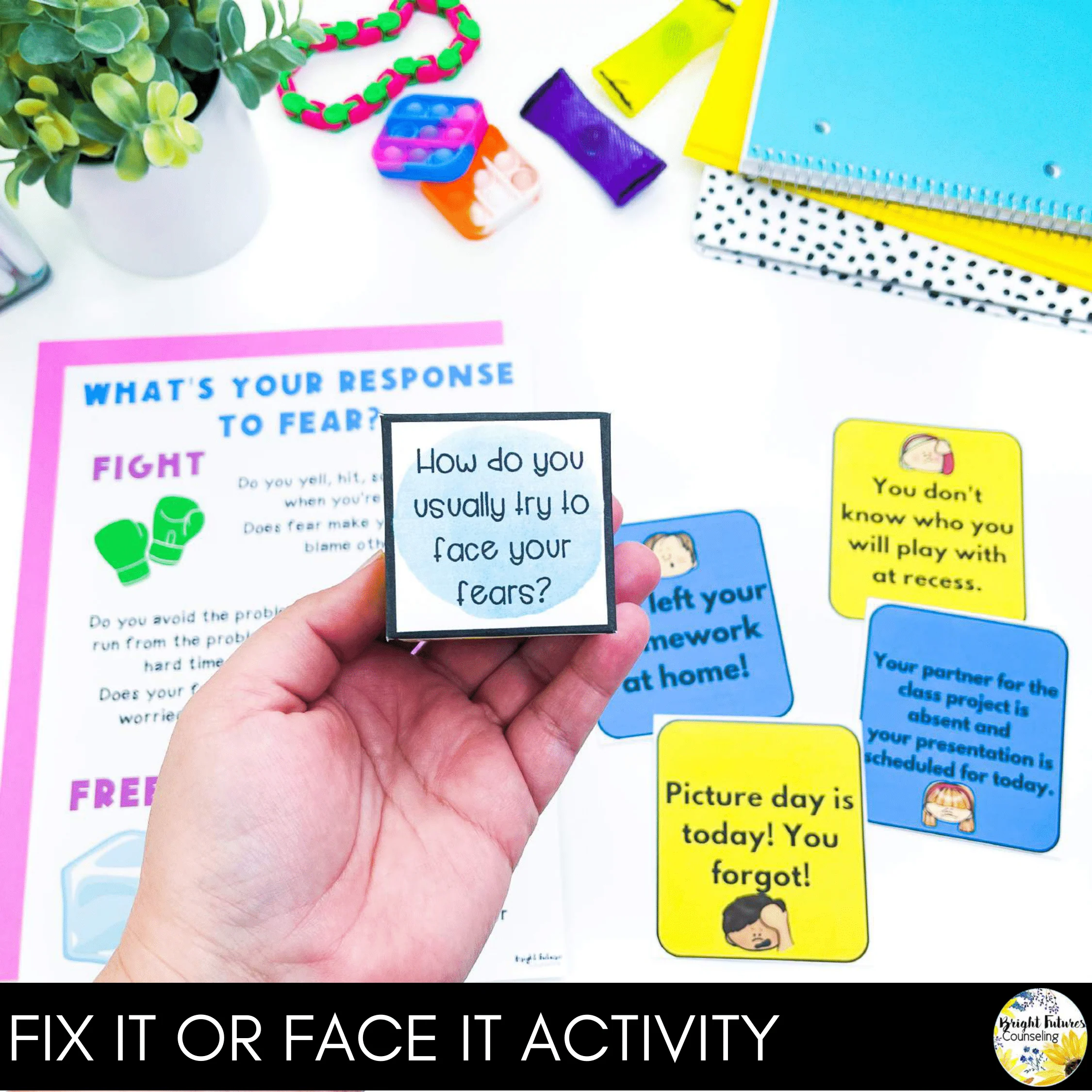 Anxiety School Counseling Small Group ASCA & CASEL Aligned Stress Fear & Anxiety - Image 12
