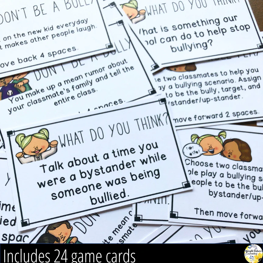 Bullying Prevention Board Game - School Counseling Game with Digital Version - Image 6
