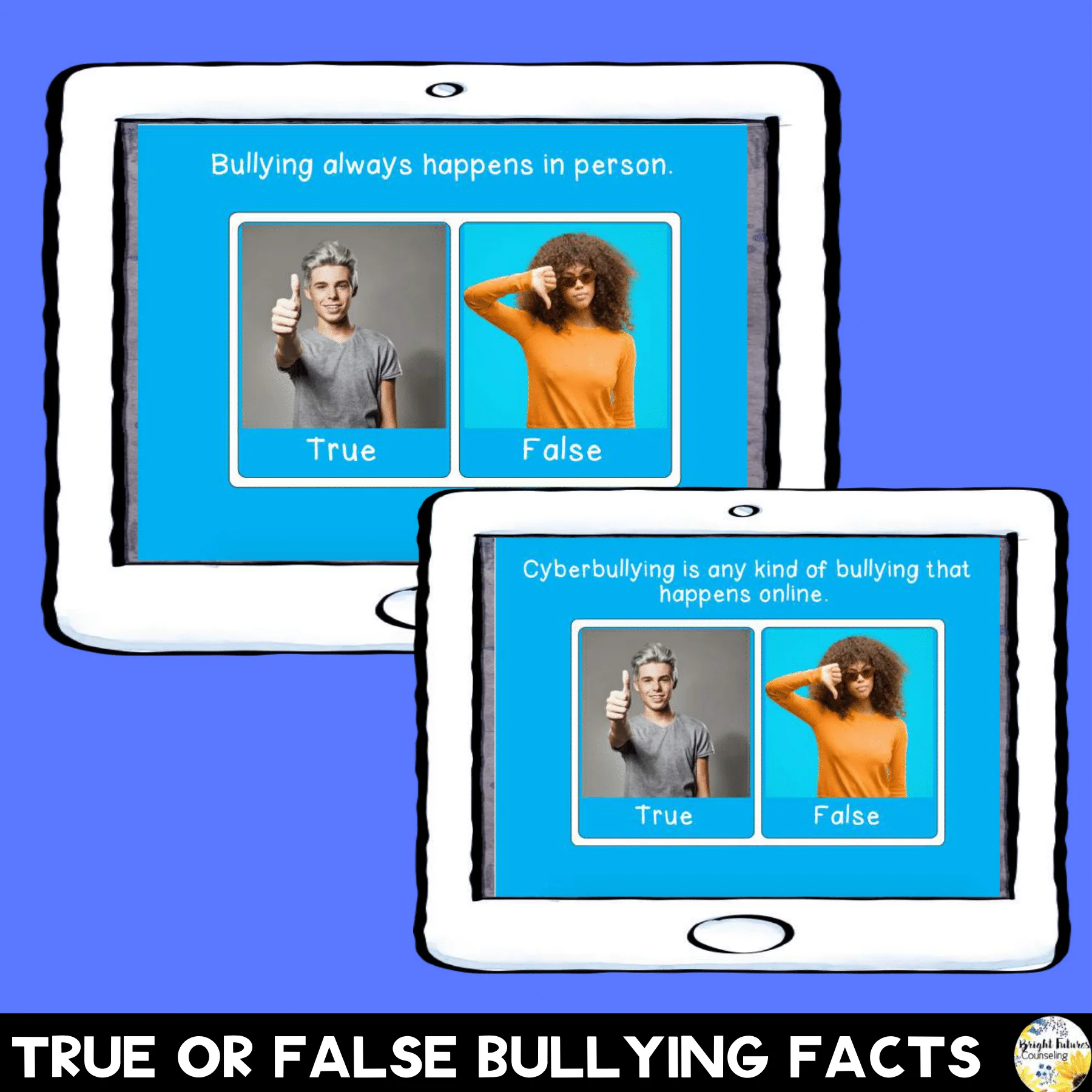 Bullying Prevention Boom Cards - Digital School Counseling SEL Game - Image 3