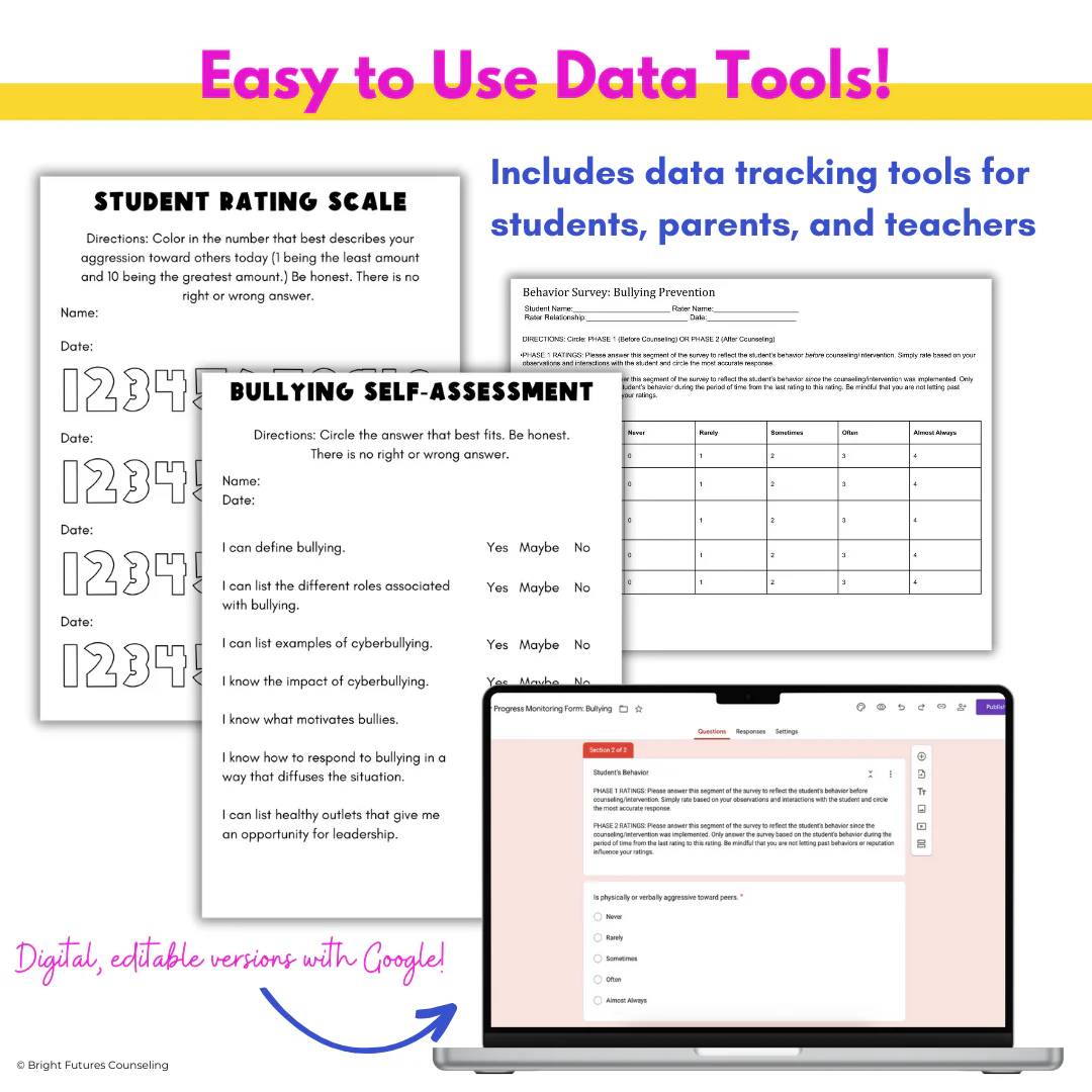 Bullying Prevention & Cyberbullying- Middle School Counseling - Image 6