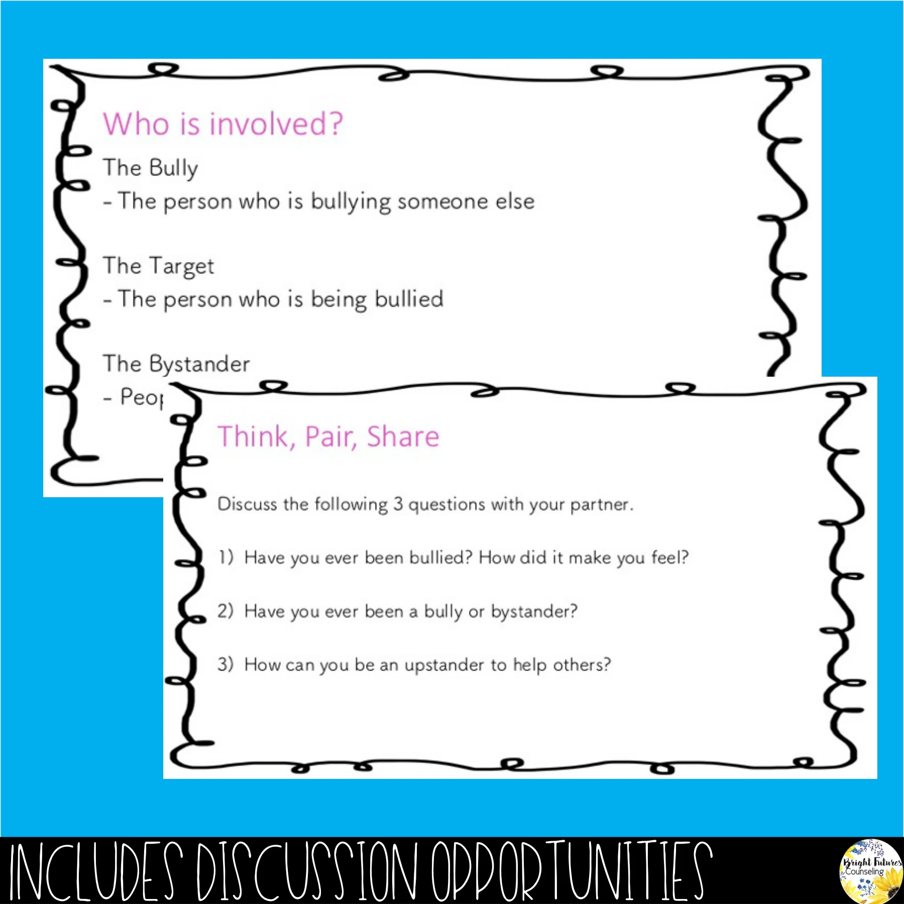 BULLYING PREVENTION Editable Guidance Lesson, Video, and Activity - Image 3