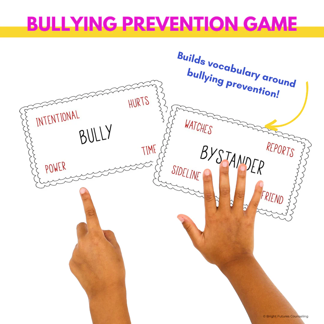 Bullying Prevention Game - Salad Bowl Charades School Counseling Game - Image 7