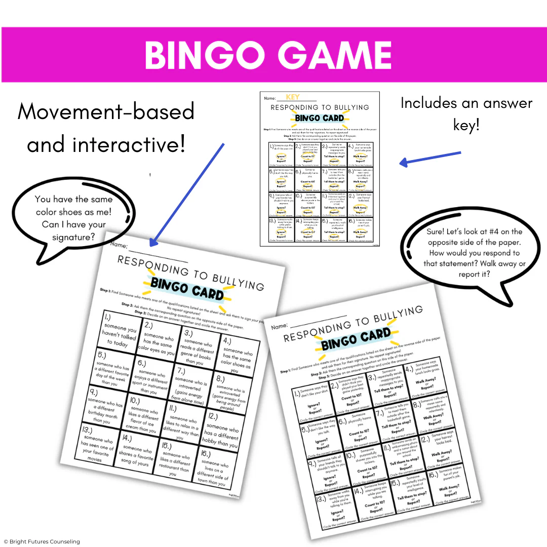 Bullying Prevention Lesson for Middle School Counseling - Image 10