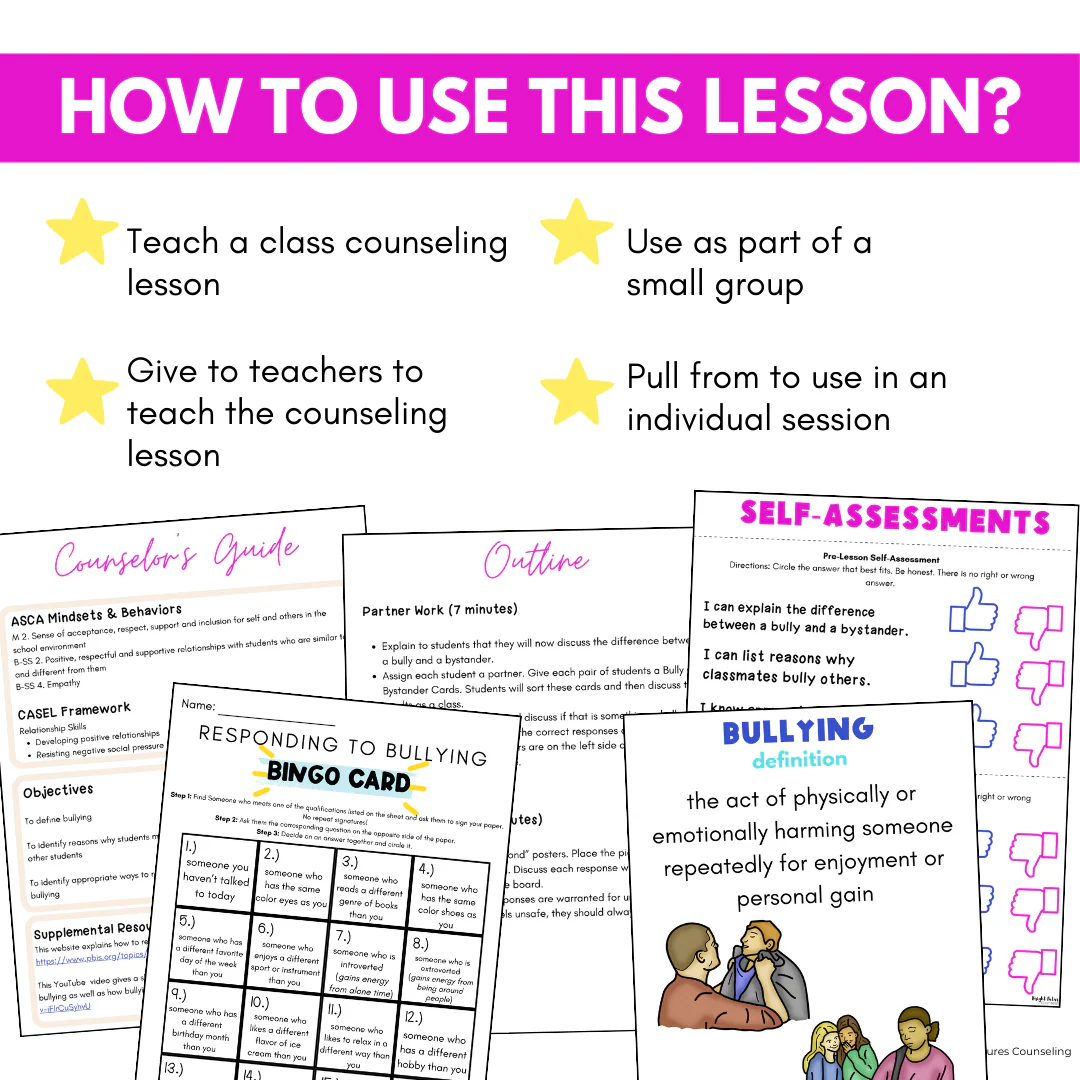 Bullying Prevention Lesson for Middle School Counseling - Image 12