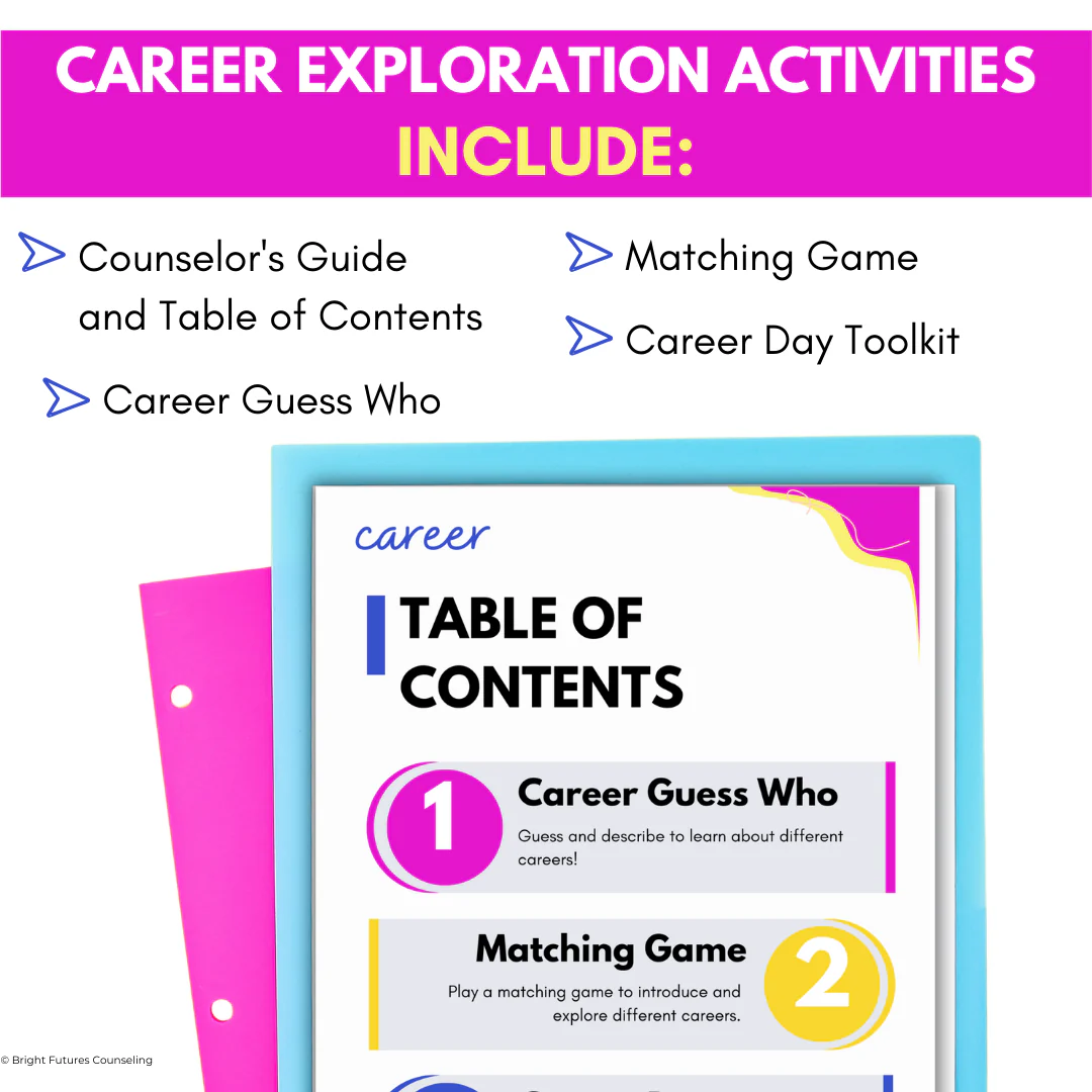 Career Exploration Lesson for Elementary - Career Exploration Worksheets - Image 4