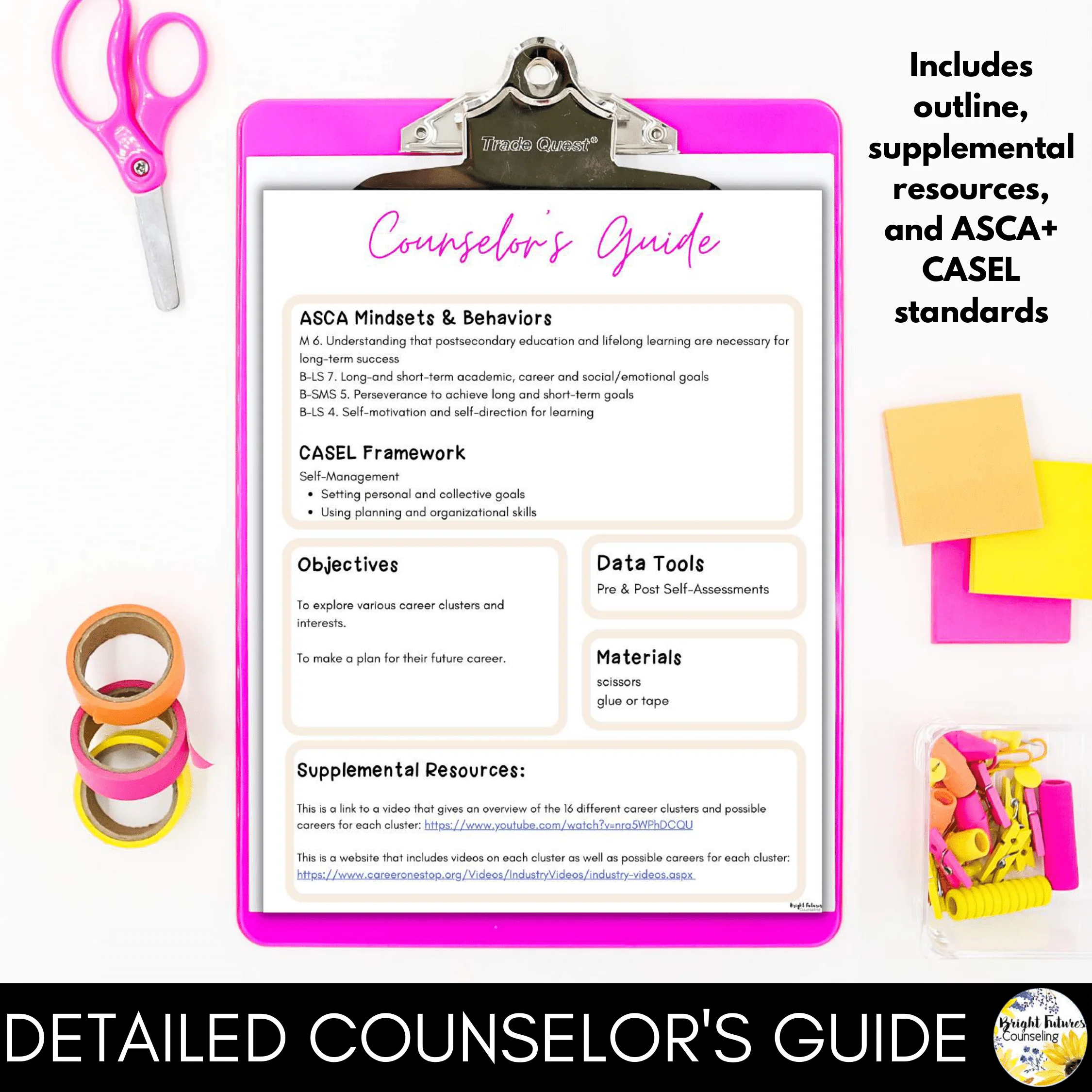 Career Exploration Lesson for Social Emotional Learning and School Counseling - Image 3