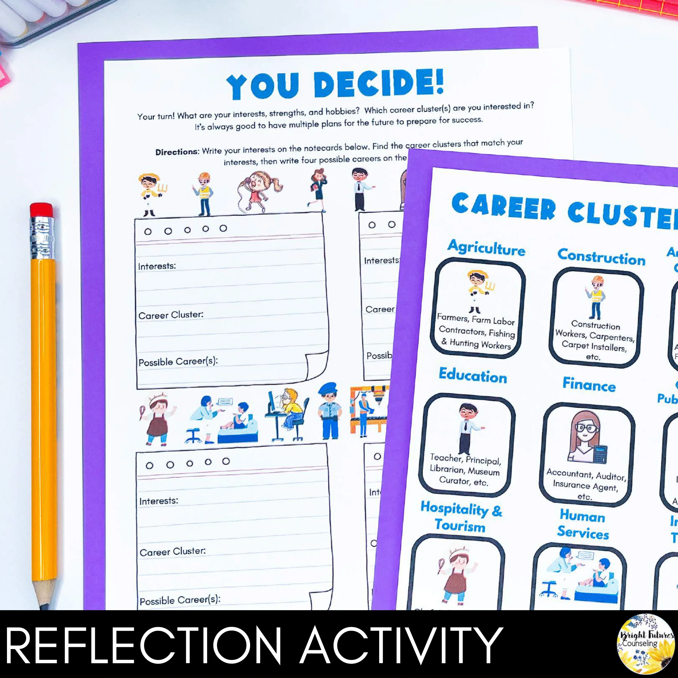 Career Exploration Lesson for Social Emotional Learning and School Counseling - Image 9