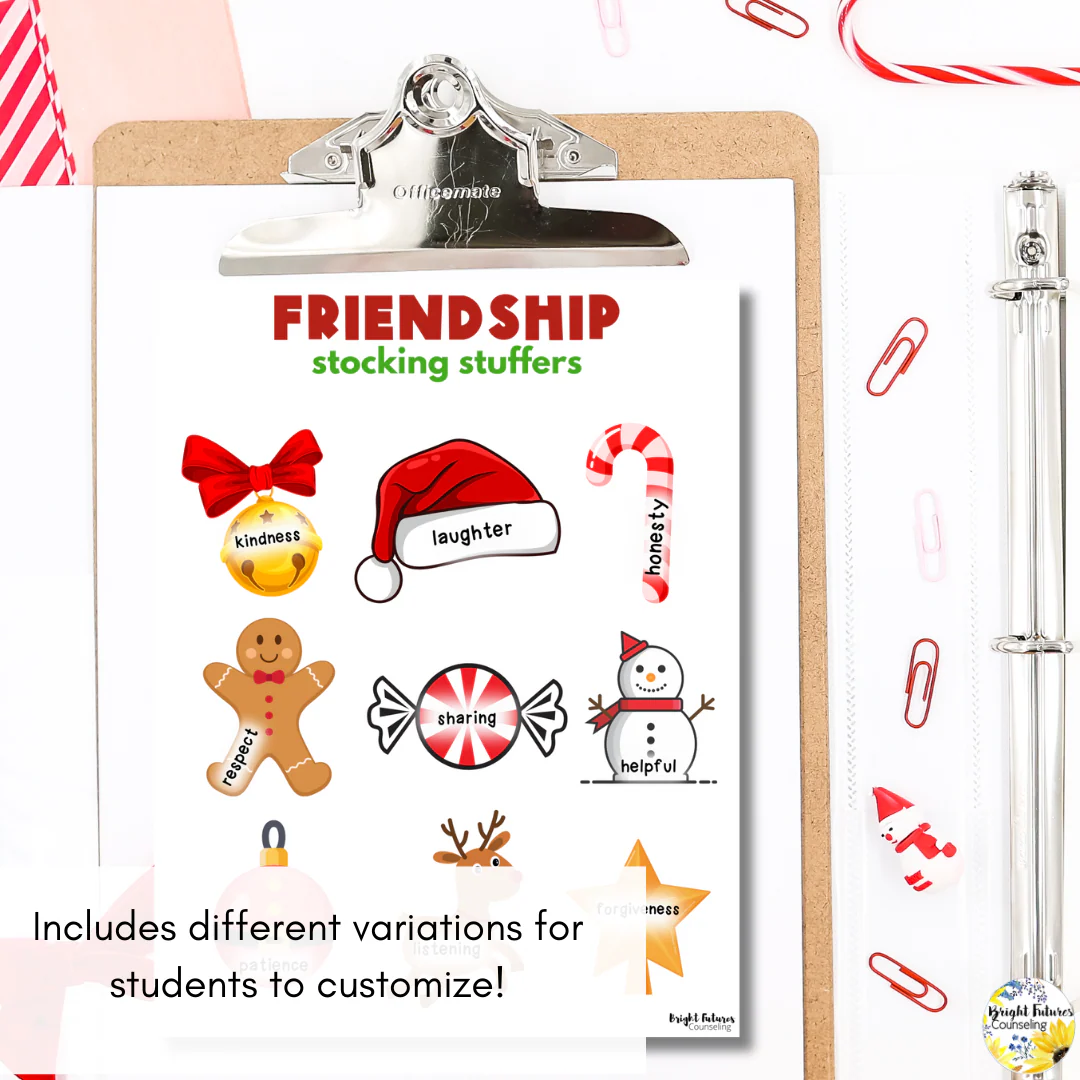 Christmas & Holiday Friendship Activities - Holiday Games & SEL Friendship Craft - Image 4