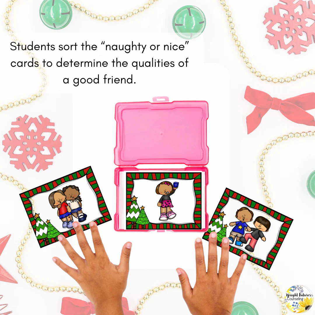 Christmas & Holiday Friendship Activities - Holiday Games & SEL Friendship Craft - Image 5