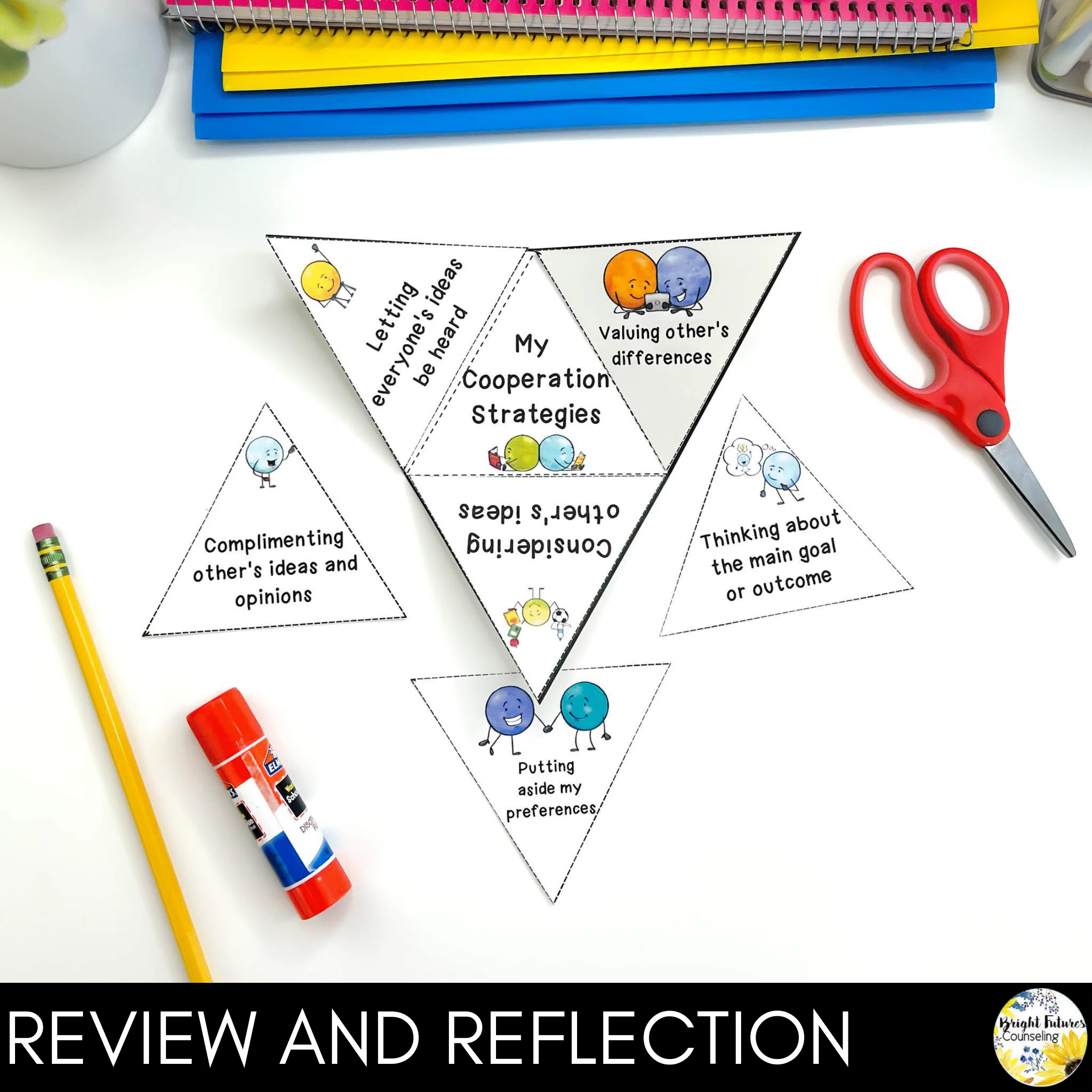 Elementary School Counseling Low-Prep and Engaging SEL Guidance Lessons Bundle - Image 16