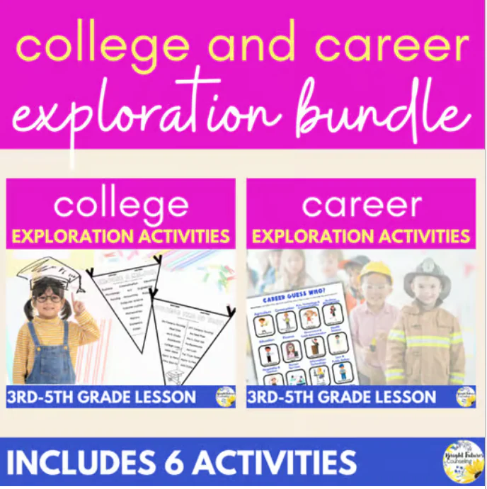 College and Career Readiness Activities - Elementary School Career Exploration