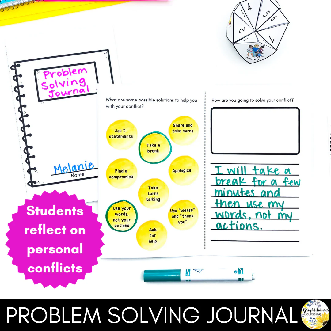 Conflict Resolution Activities - Elementary Conflict Resolution Situation Cards - Image 6