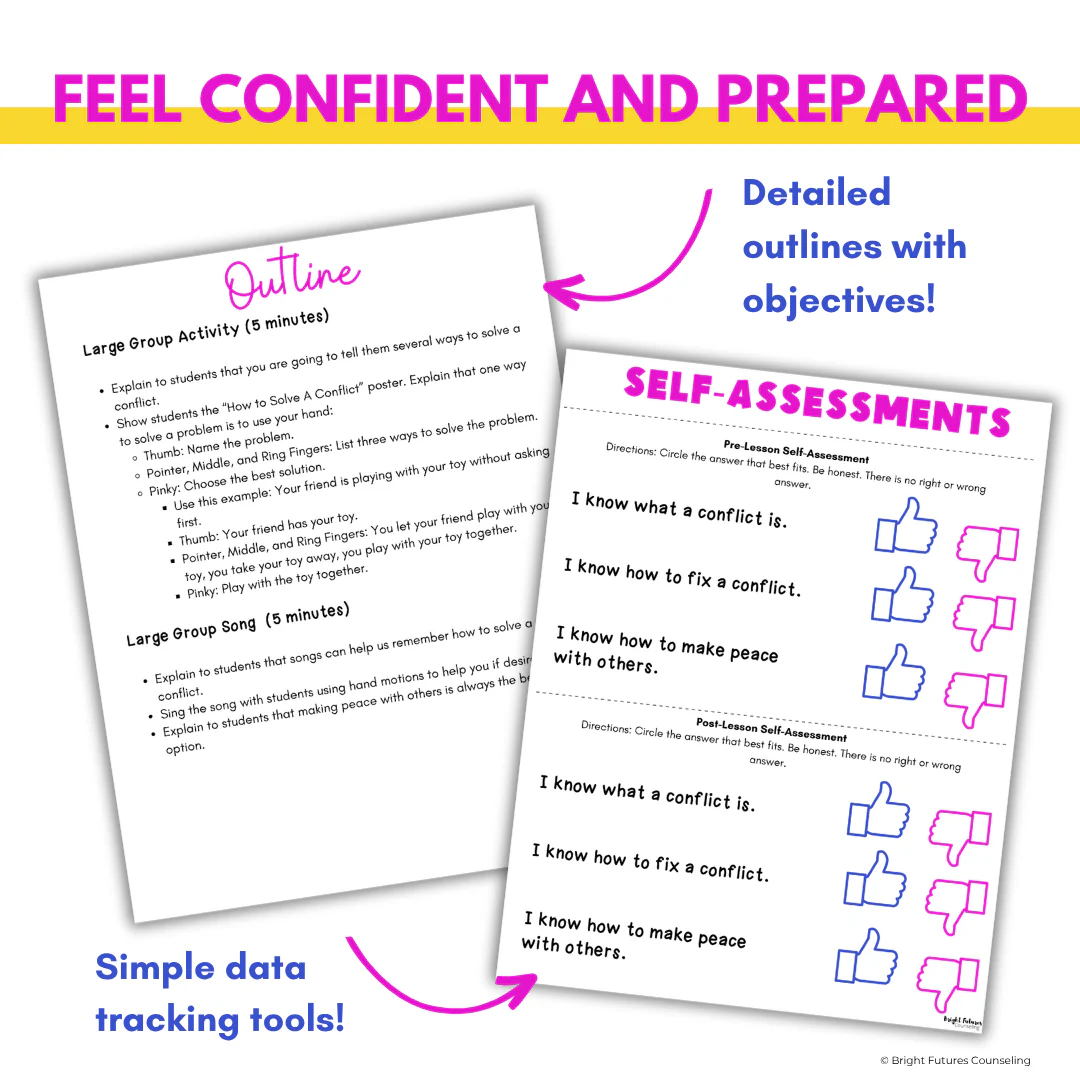 Conflict Resolution Activities & Peacemaking Lesson | Primary School Counseling - Image 6