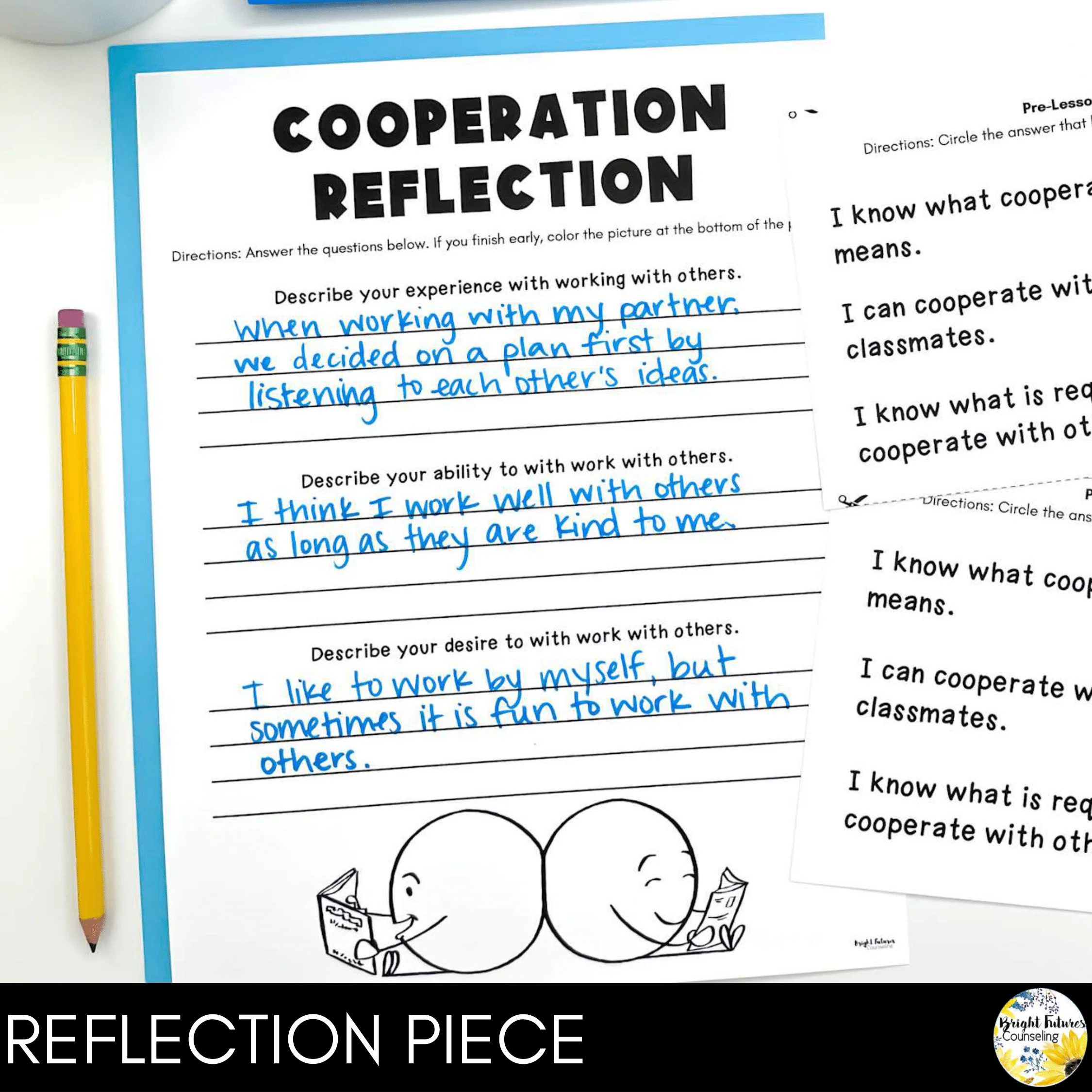 Cooperation Lesson for Social Emotional Learning & Elementary School Counseling - Image 7