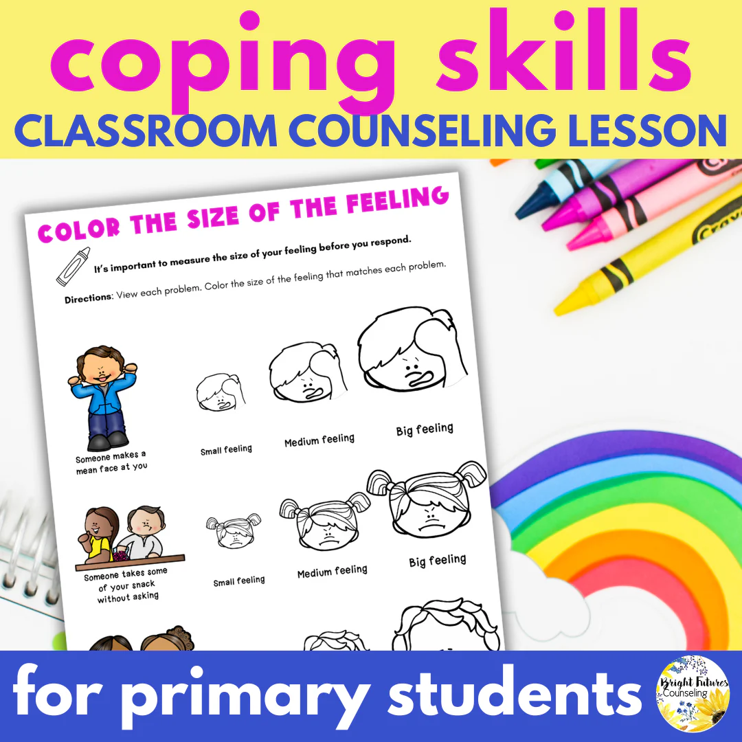 Coping Skills Activities & Lesson - Coping Skills Worksheets for Kindergarten