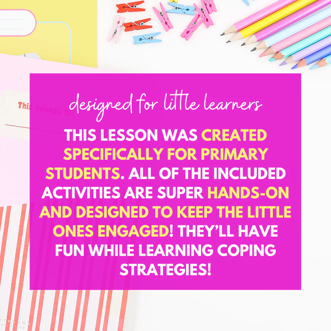 Coping Skills Activities & Lesson - Coping Skills Worksheets for Kindergarten - Image 2