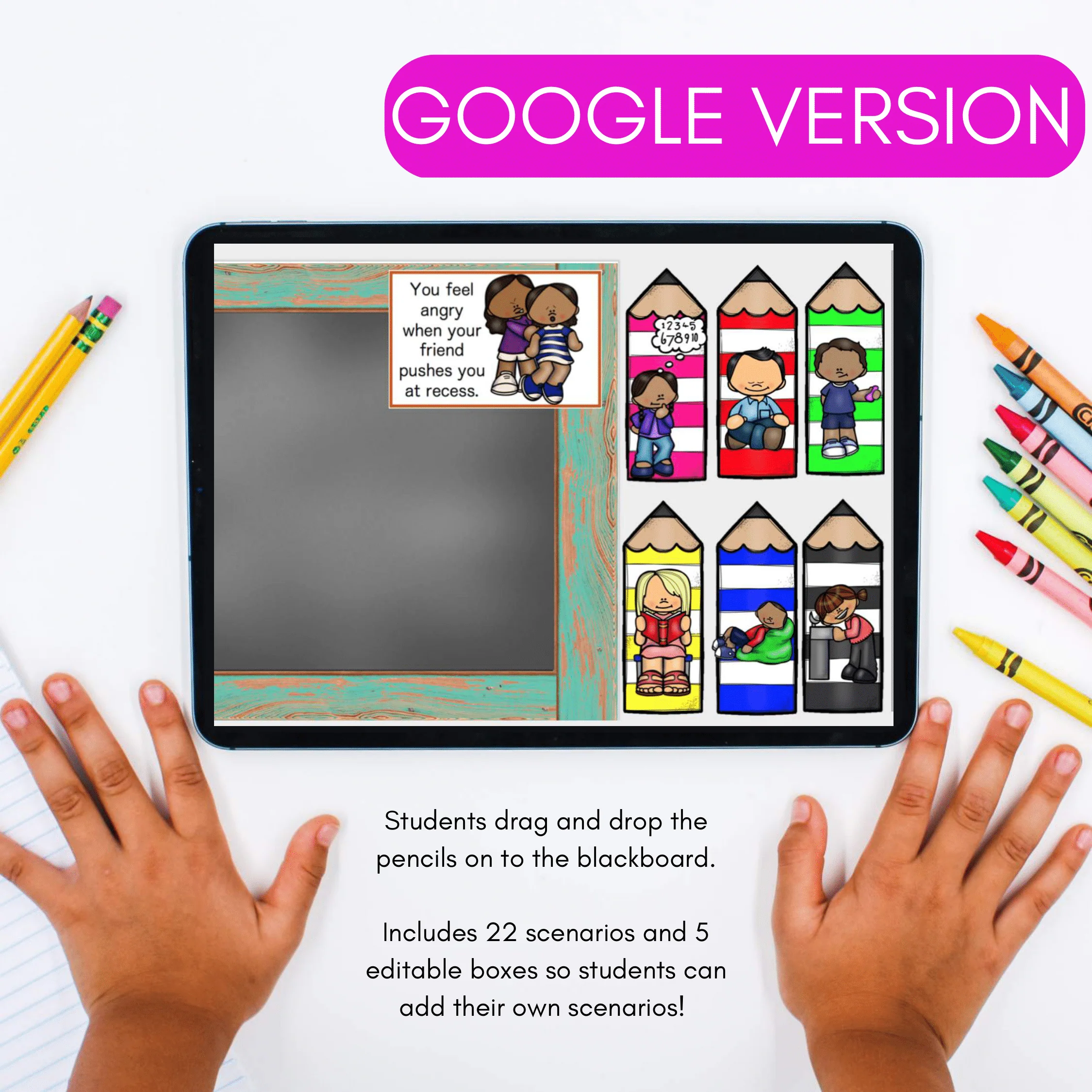Coping Strategies Back to School Boom Cards + Google Slides Version - Image 6