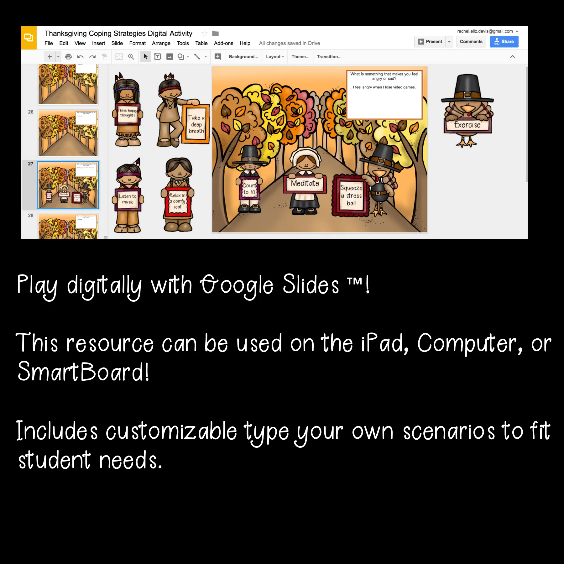 Coping Strategies Digital Activities Seasonal Bundle Google + Boom Cards - Image 4