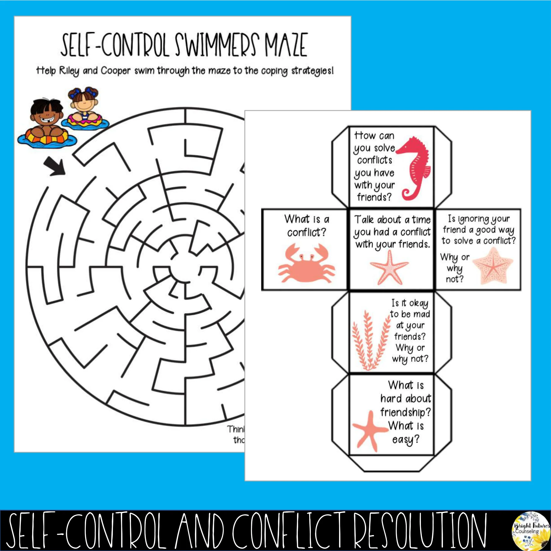 Countdown to Summer Break - End of the Year Counseling SEL Summer Activity Pack - Image 7