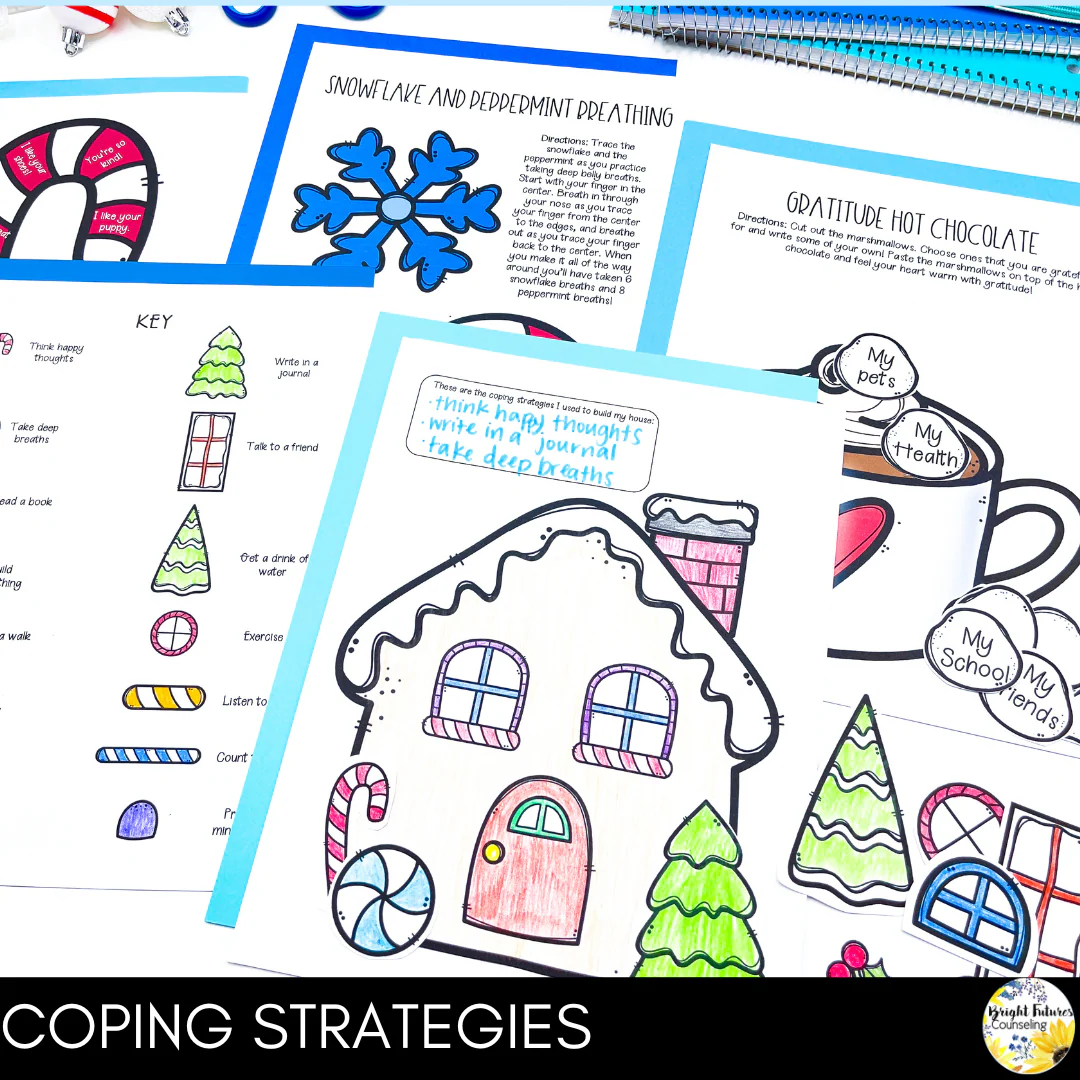 Countdown to Winter Break - Winter Themed Counseling and SEL Activity Pack - Image 15