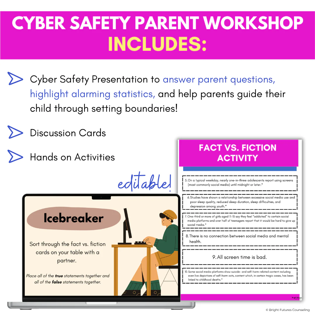 Cyber Safety Parent Workshop - Social Media Safety Parent Education Presentation - Image 3
