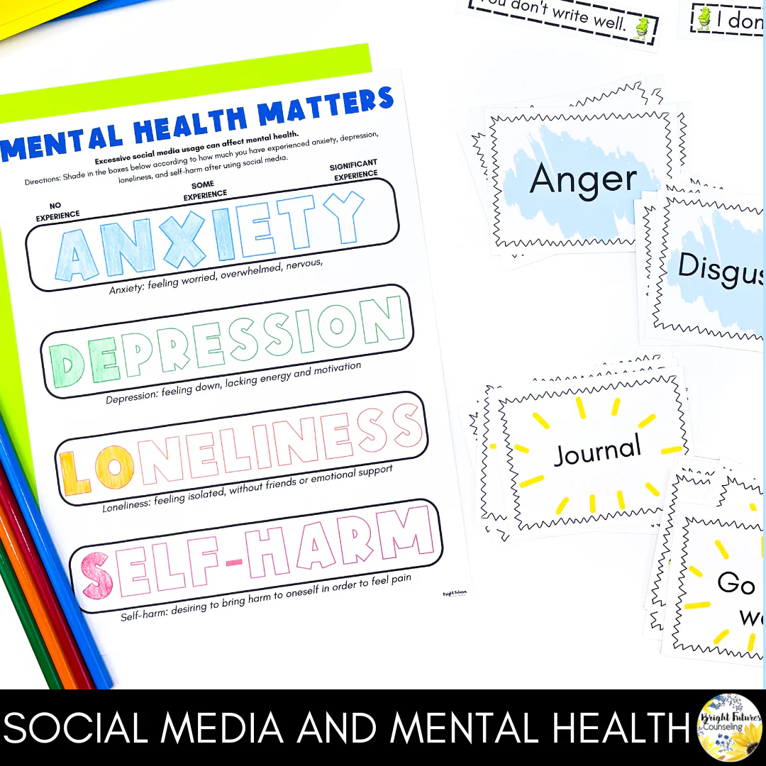 Cyberbullying & Cyber Safety Middle School Counseling Group and Activities - Image 22