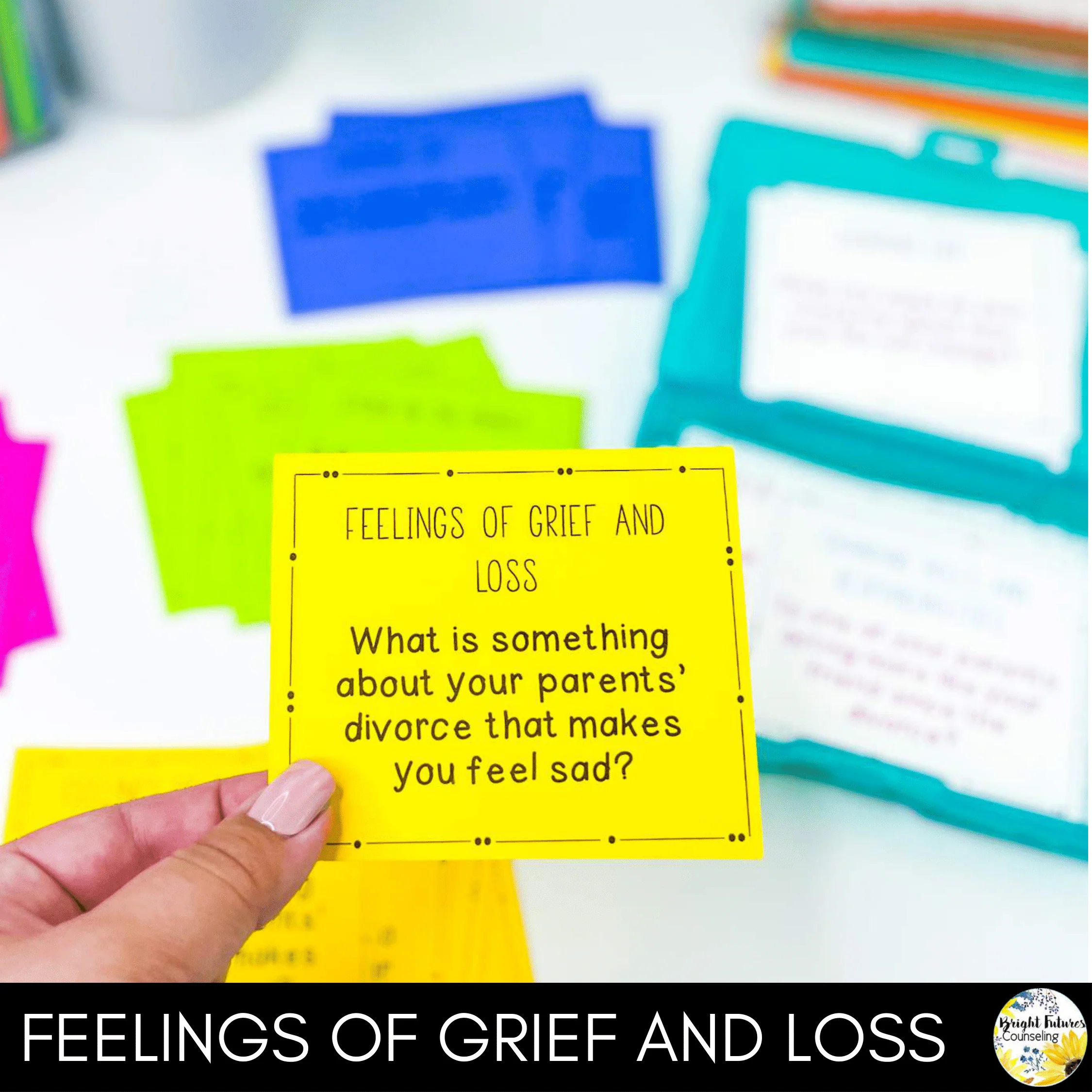 Divorce Discussion Cards Counseling Activity - Image 5