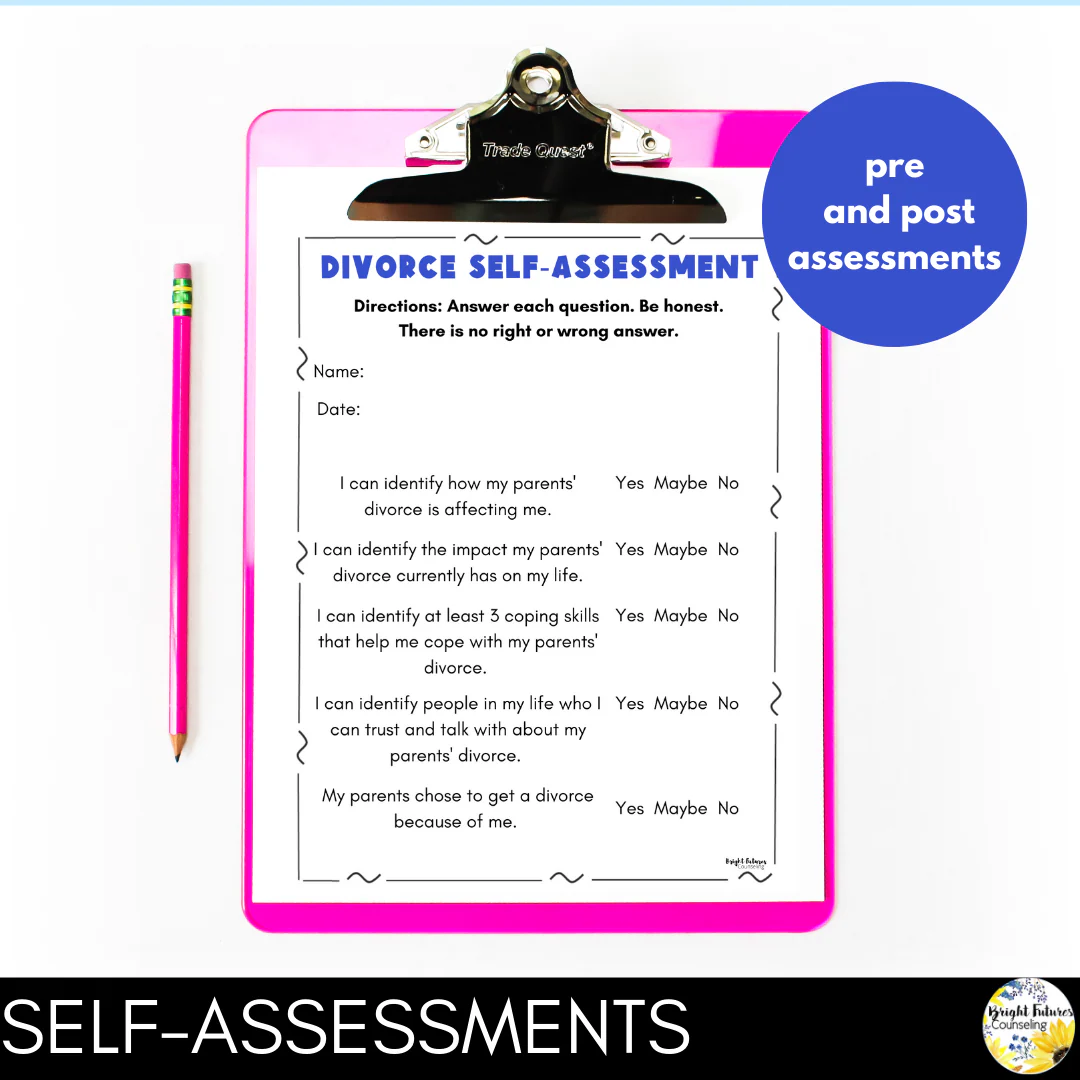 Divorce School Counseling Small Group - 5 Week ASCA & CASEL Aligned Small Group - Image 8