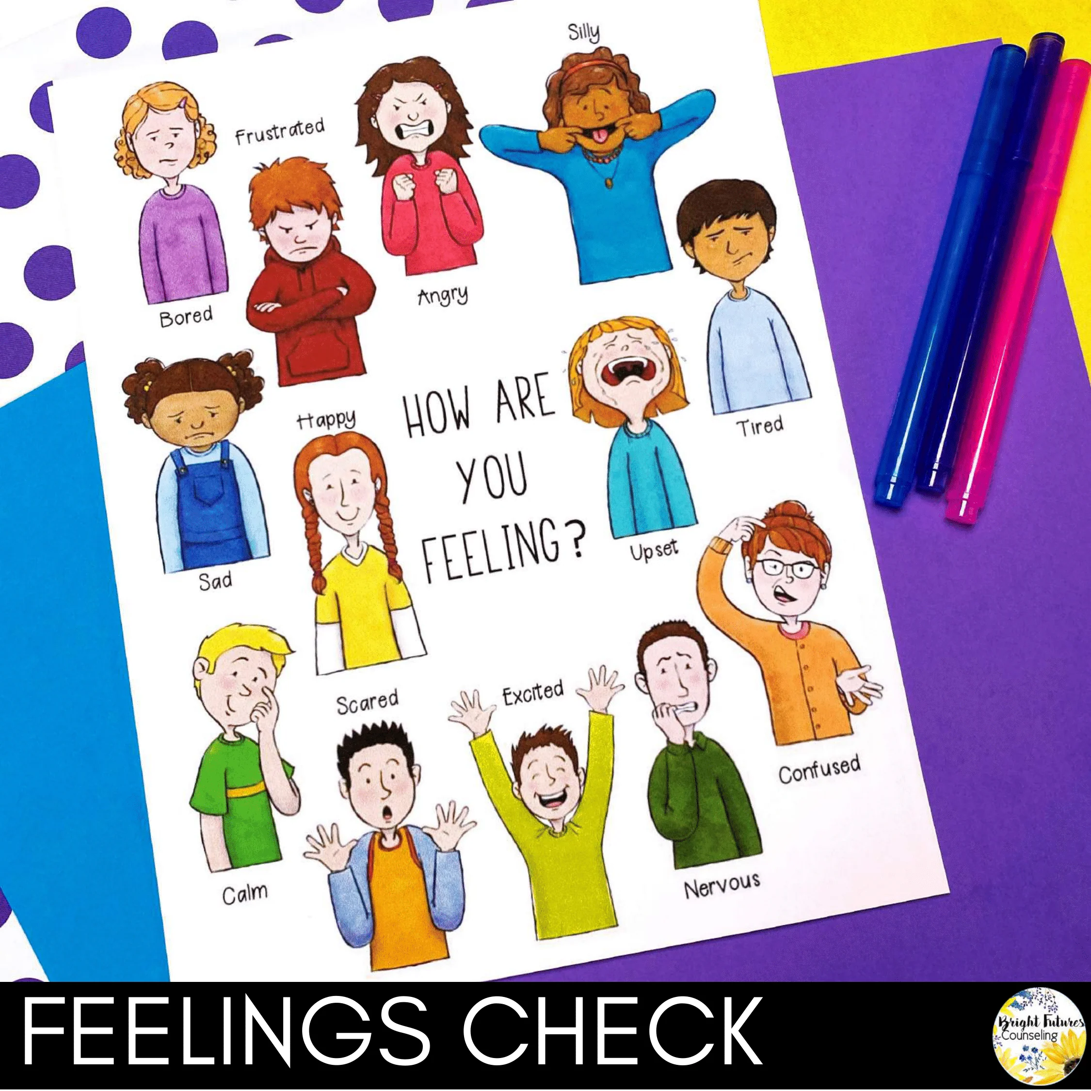 Elementary School Counseling Small Group Bundle - Anxiety, Social Skills & more! - Image 6