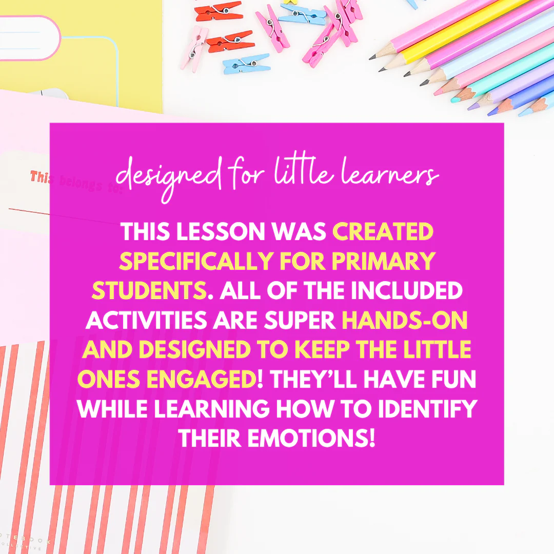 Emotion Identification Feelings Recognition Kindergarten Social Emotional Lesson - Image 2