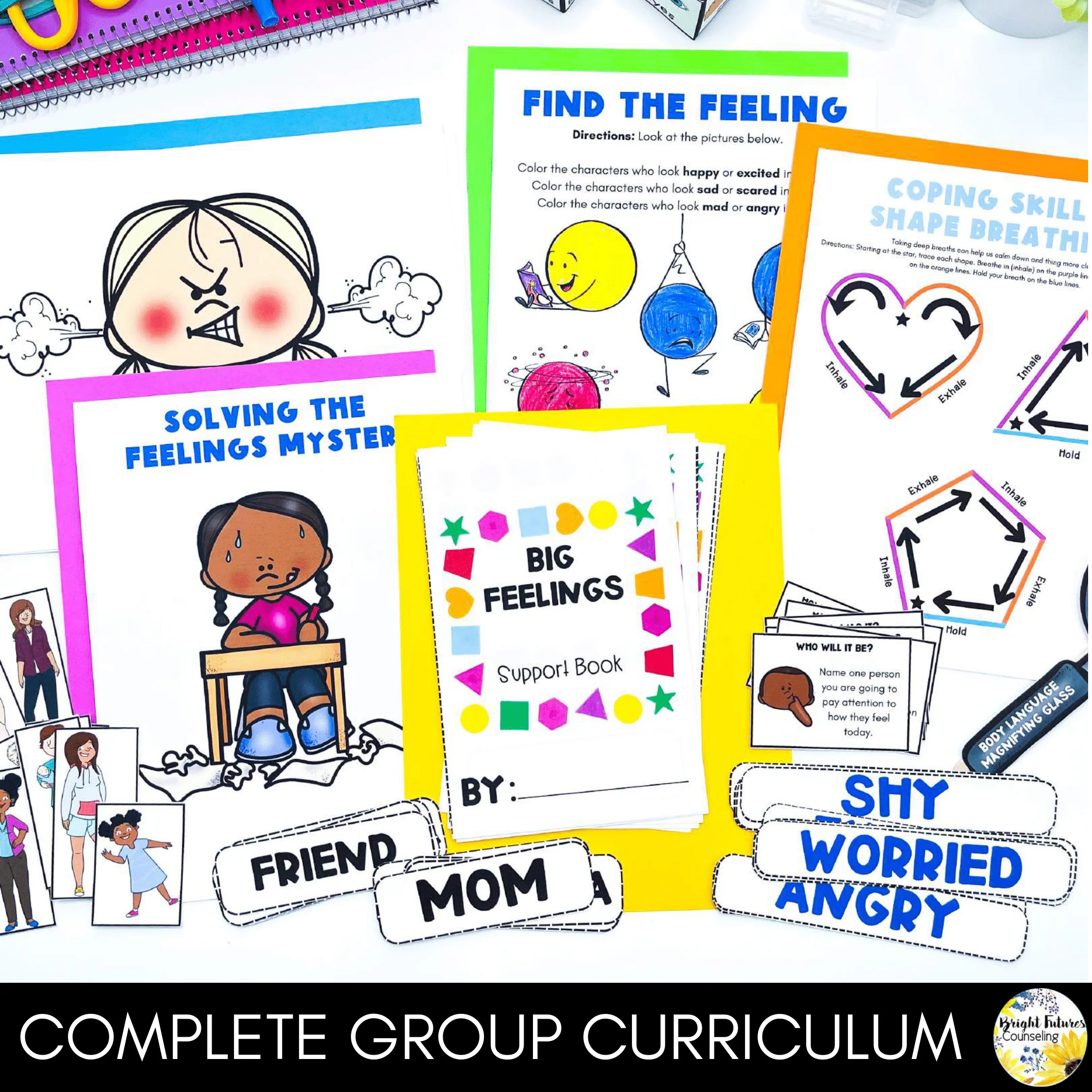 Emotion Recognition and Self Regulation Six Week School Counseling Small Group - Image 2