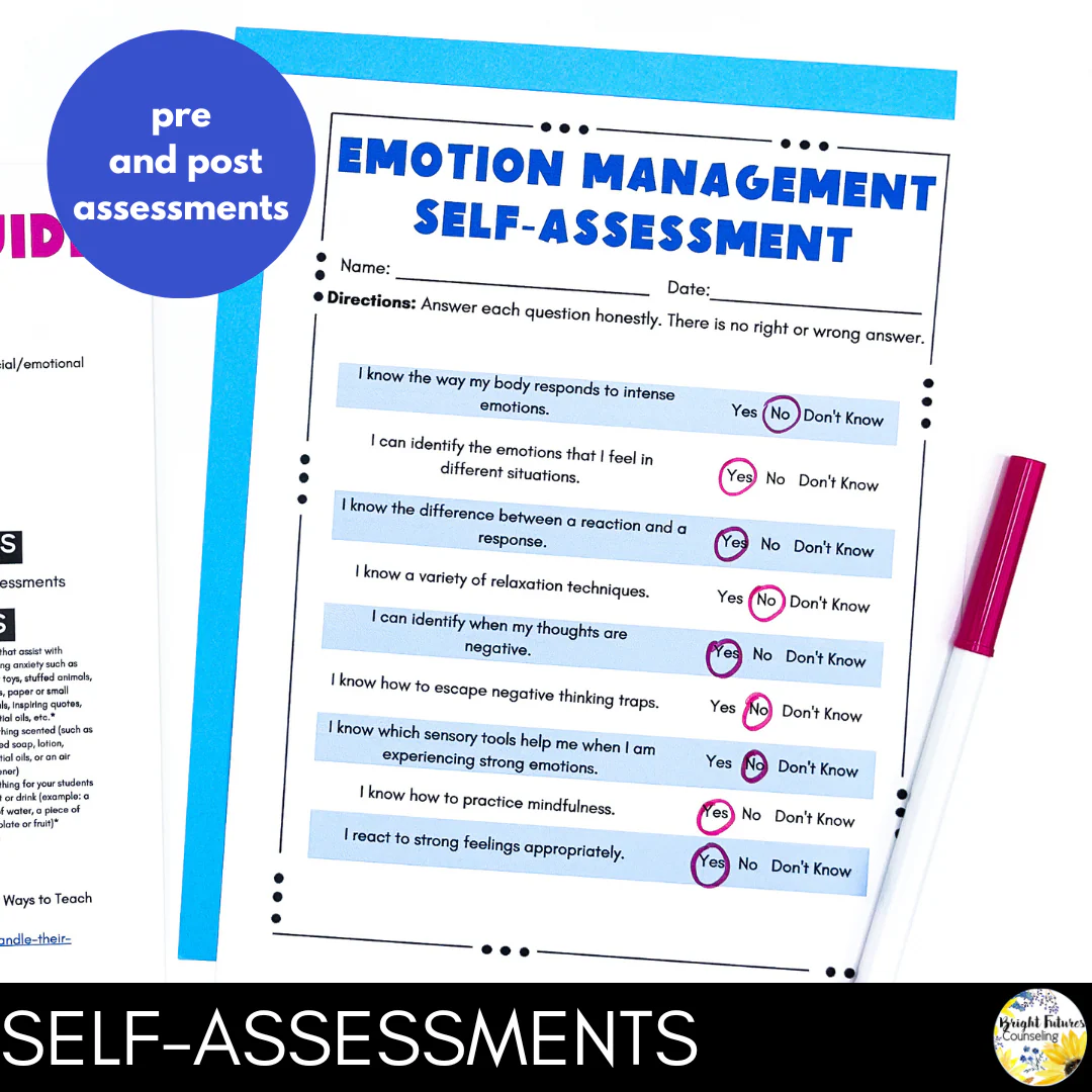 Emotional Regulation & Management Strategies for Middle School Counseling Group - Image 7