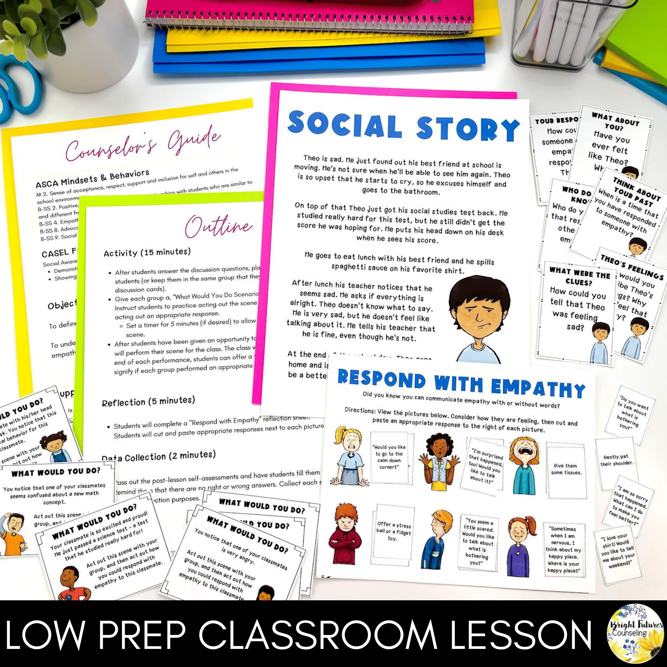 Empathy Lesson for Social Emotional Learning and Elementary School Counseling - Image 14