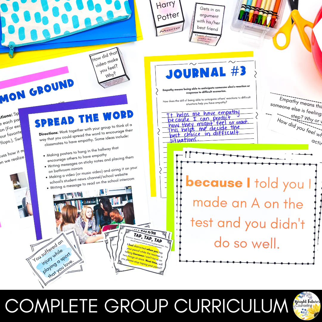 Empathy Middle School Counseling Group - Teaching Empathy in Middle School - Image 4
