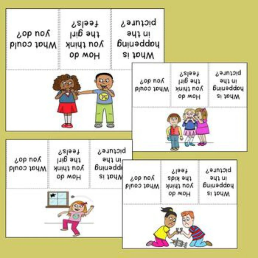Empathy Perspective Taking Counseling Games and Foldable Activities - Image 3