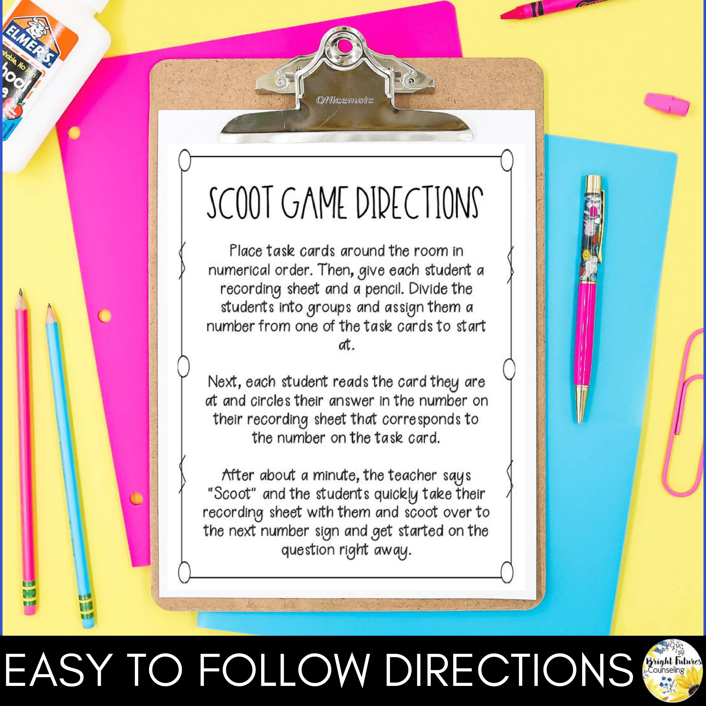 Empathy and Identifying Feelings Scoot Game - School Counseling SEL Game - Image 8