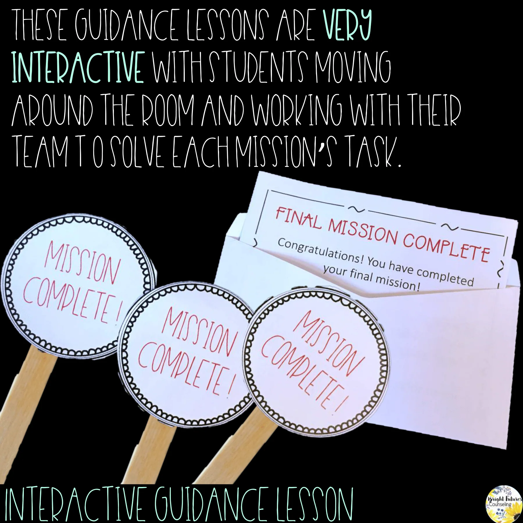 Interactive Classroom Guidance Lesson BUNDLE Escape Room Style Mission Series - Image 5