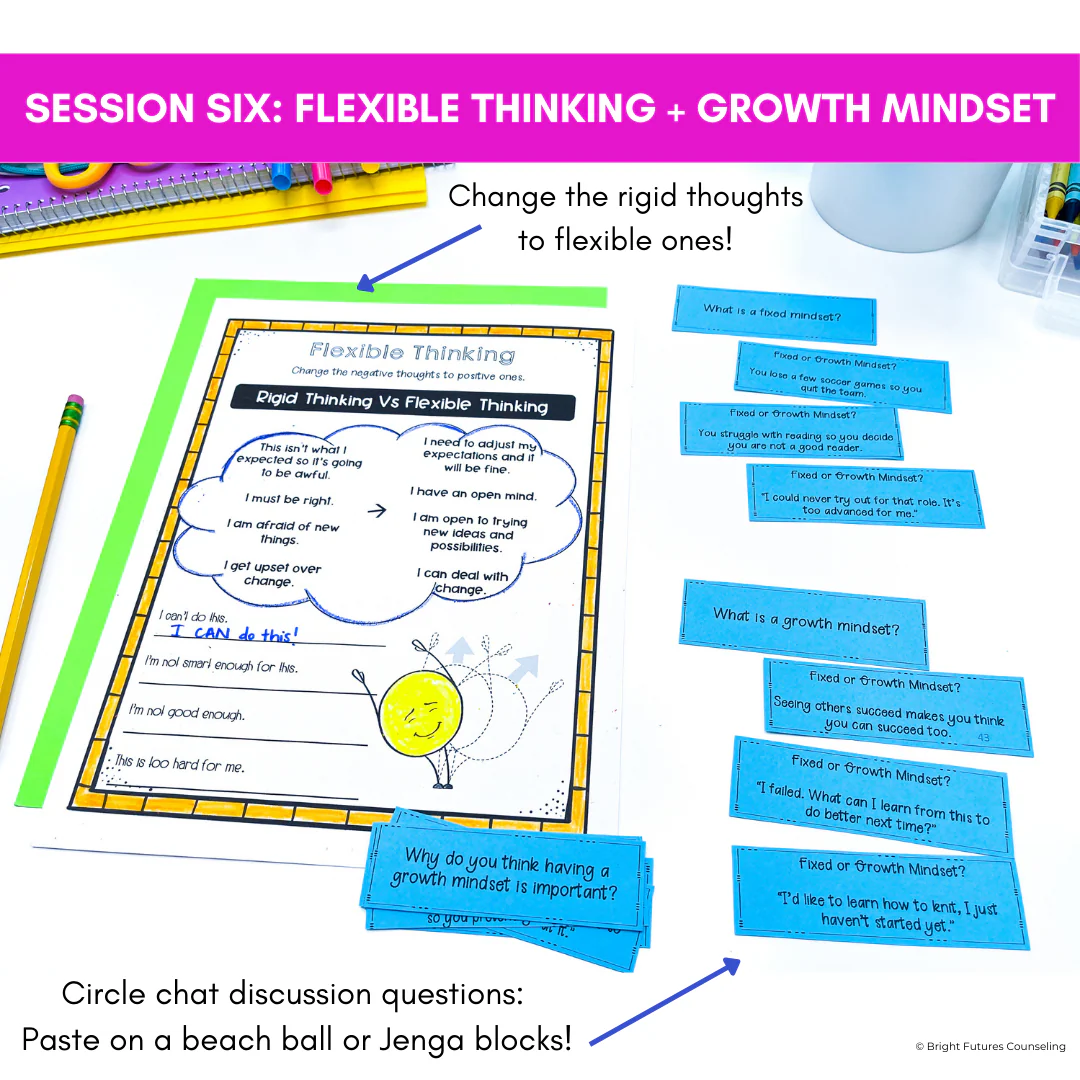 Executive Functioning and Study Skills School Counseling Group & SEL Activities - Image 13
