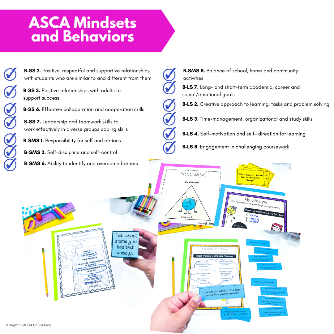 Executive Functioning and Study Skills School Counseling Group & SEL Activities - Image 7