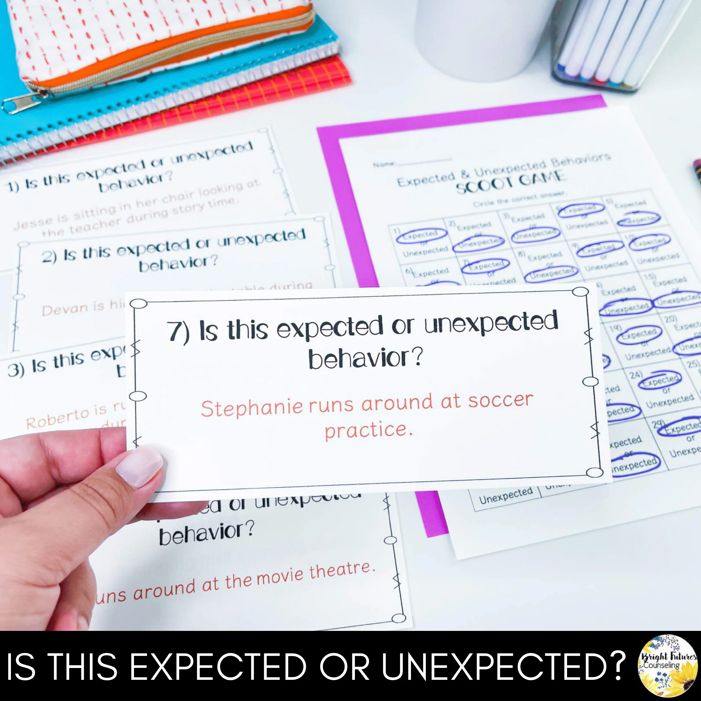 Expected and Unexpected Behaviors Scoot Game Counseling Game - Image 6